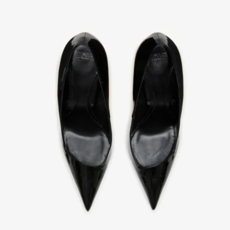 New Fashion Silver Gold Tiger Teeth Shaped High Heels Shose European American Runway Styles Banquet Wedding Bride Single Shoes