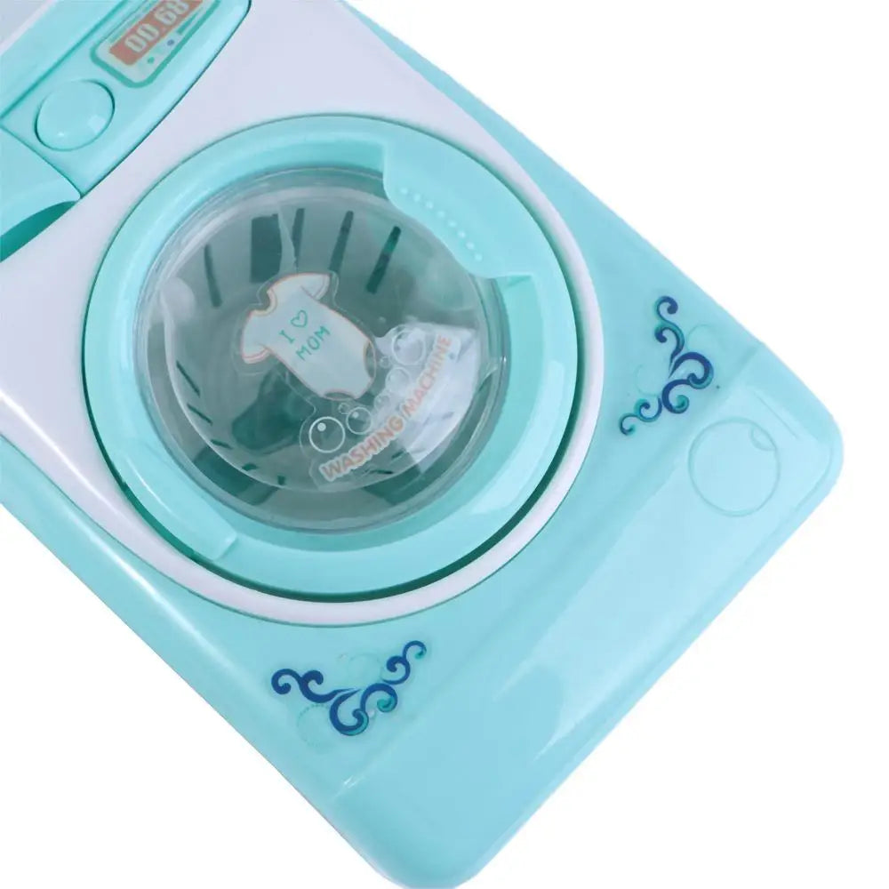 Model Small Household Appliances Simulation Washing Machine Toys Mini Furniture Mini Electric Washing Machine Filling Water Toy