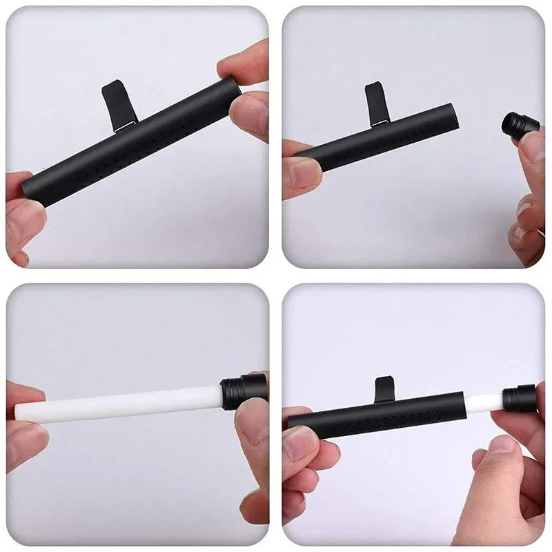 Car Air Freshener Smell in the Car Air Vent Perfume Parfum Flavoring Auto Interior Accessories Air One Clip And 5 PCS  fragran
