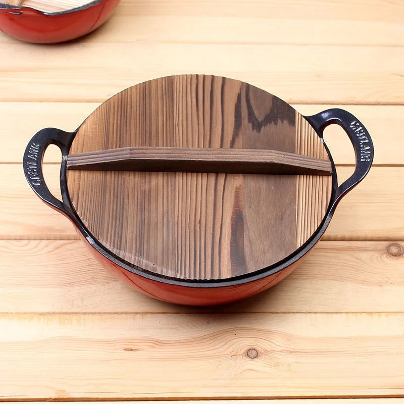 Cast iron enamel pot, internet famous small blue pot, helmet, ingot pot, soup pot, stew pot, enamel pot