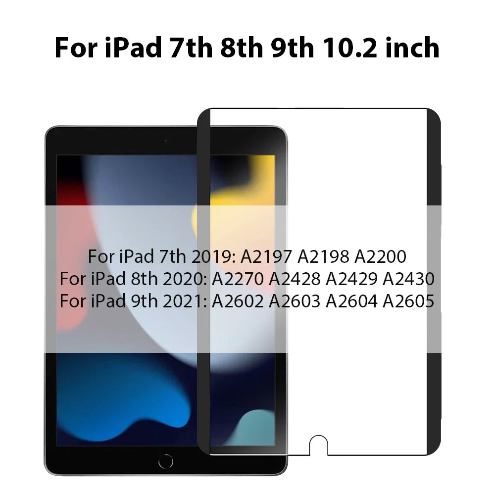 Magnetic Paper Film For Ipad Air 11 M3 M2 5 4 3 2 A16 10 9 10th 9th Generation Pro 13 M4 11th 12.9 Mini 6 7 A17 Screen Protector