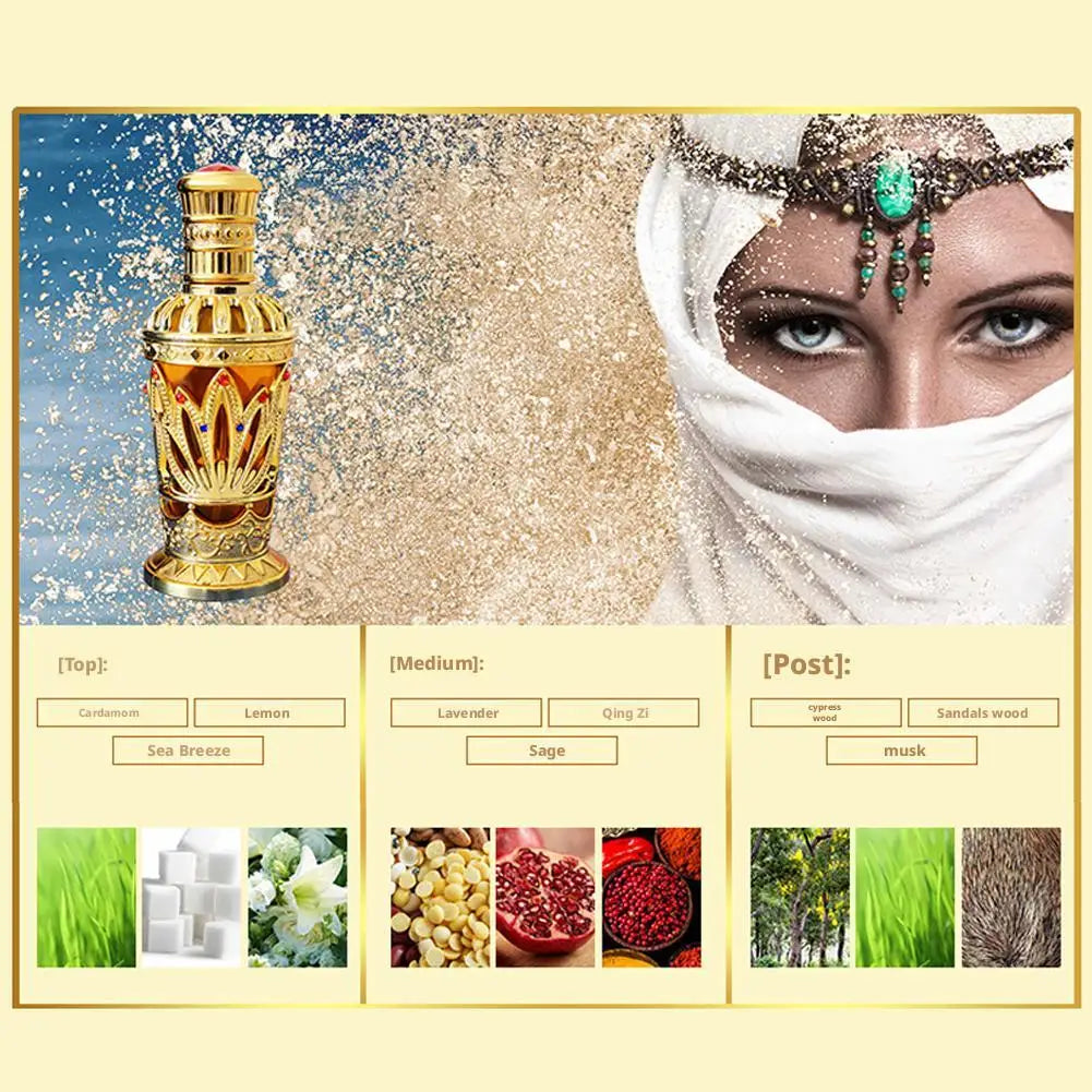 Women Arabian Middle Eastern Perfume Elegant Long Lasting Fragrance Sandalwood Dating Sexy Pheromone Mist