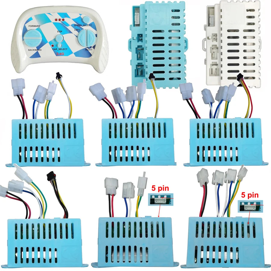 Children's electric car bluetooth remote control receiver with smooth start function,12V rc transmitter all kinds controller