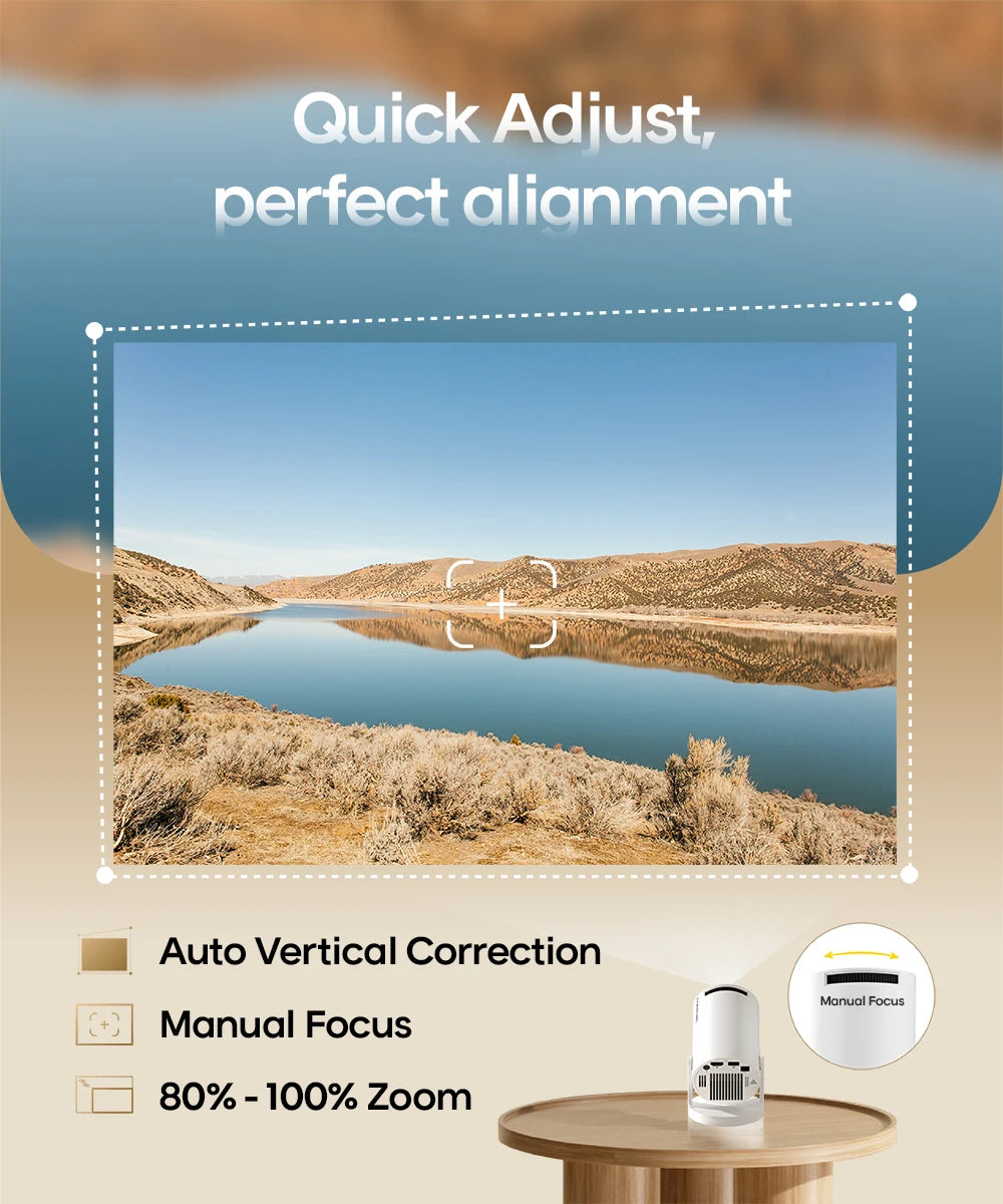 MAGCUBIC Projector HY300 PRO 8K Android 14 Dual Wifi6 290ANSI Allwinner H726 BT5.4 1080P 1280*720P Home Cinema Outdoor Projetor