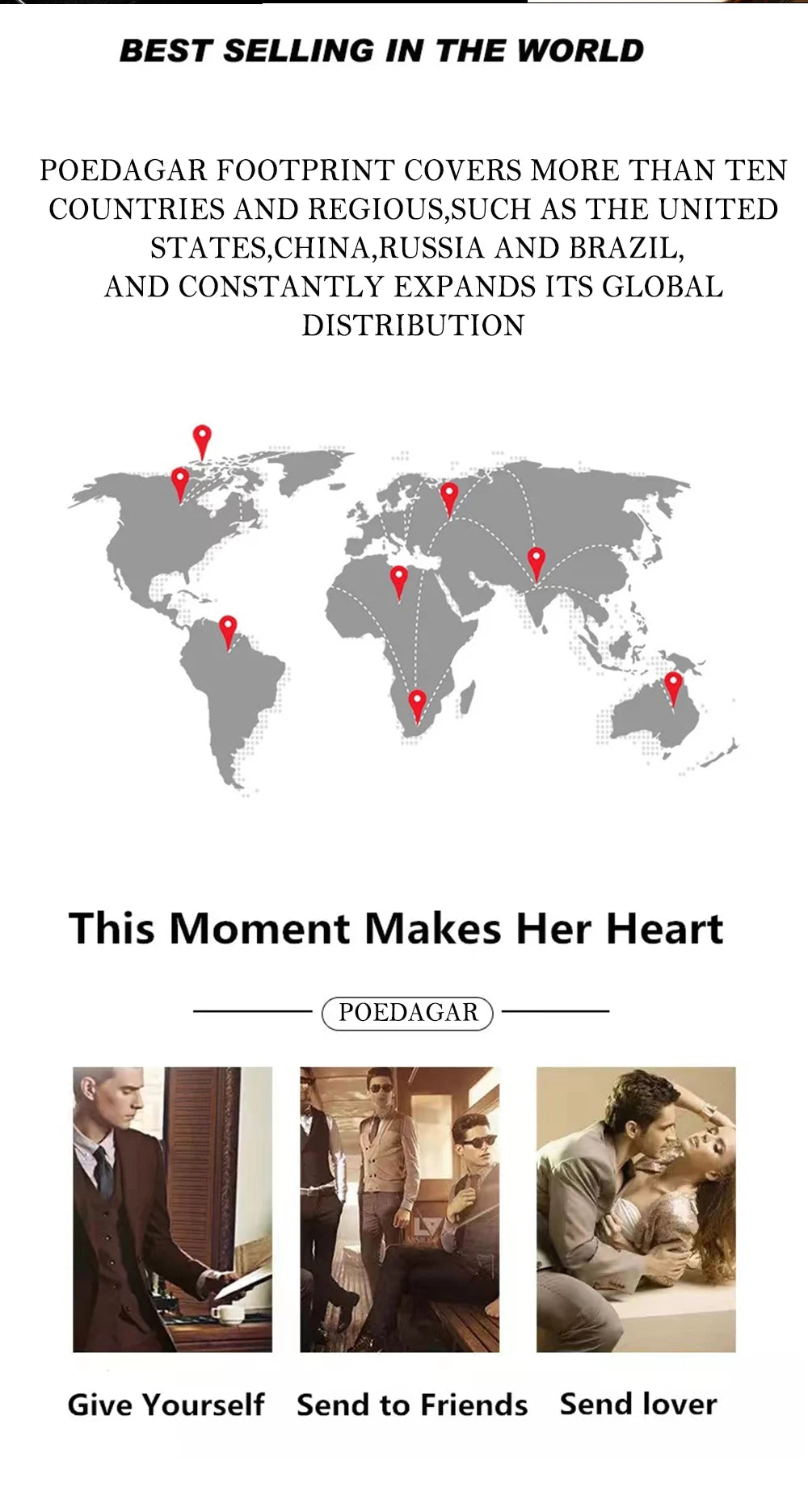 PENGAGAR Luxury Square Sport Man Wristwatch Waterproof Luminous Chronograph Quartz Men's Watches Stainless Steel Men Watch Reloj