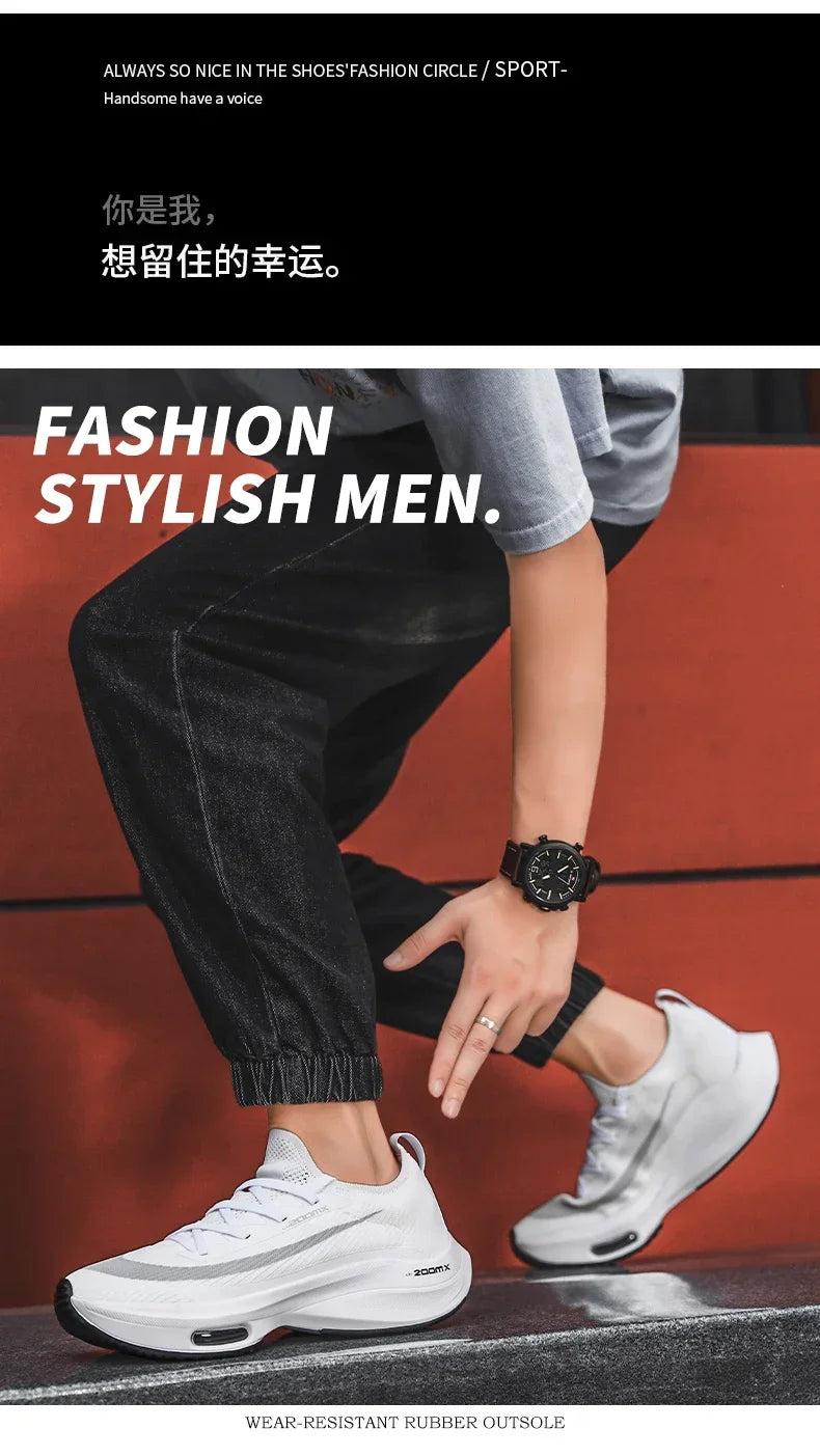 Air cushion Running Shoes Woman Trainer Race Breathable Couple Tenis Shose Unisex Sneakers FashionMen Sneakers zapatillas hombre