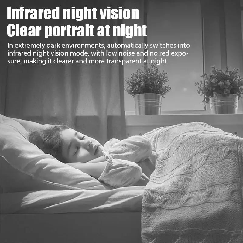 Wireless WiFi 1080P HD Mini Camera Baby Monitor Indoor Security Surveillance Night Vision IP Cam Video Recorder Safety Camcorder