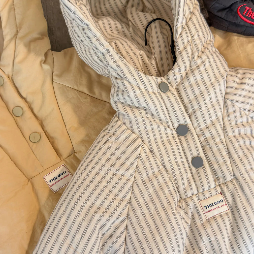 Cotton Clothes 2025 Autumn Winter New Childrens Clothing Korean Style Boys and Girls Fashion Pullover Hooded Cotton Clothes