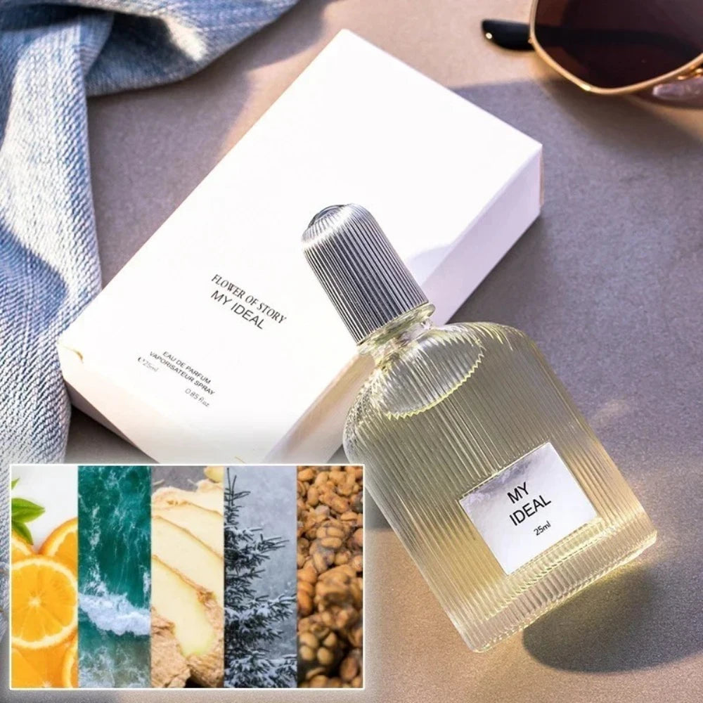 Men Perfume Gift Box 100ml Four Piece Set Lasting Fragrance Body Spray Plant Floral Scent Pheromone Cologne Perfumes Men's Gifts