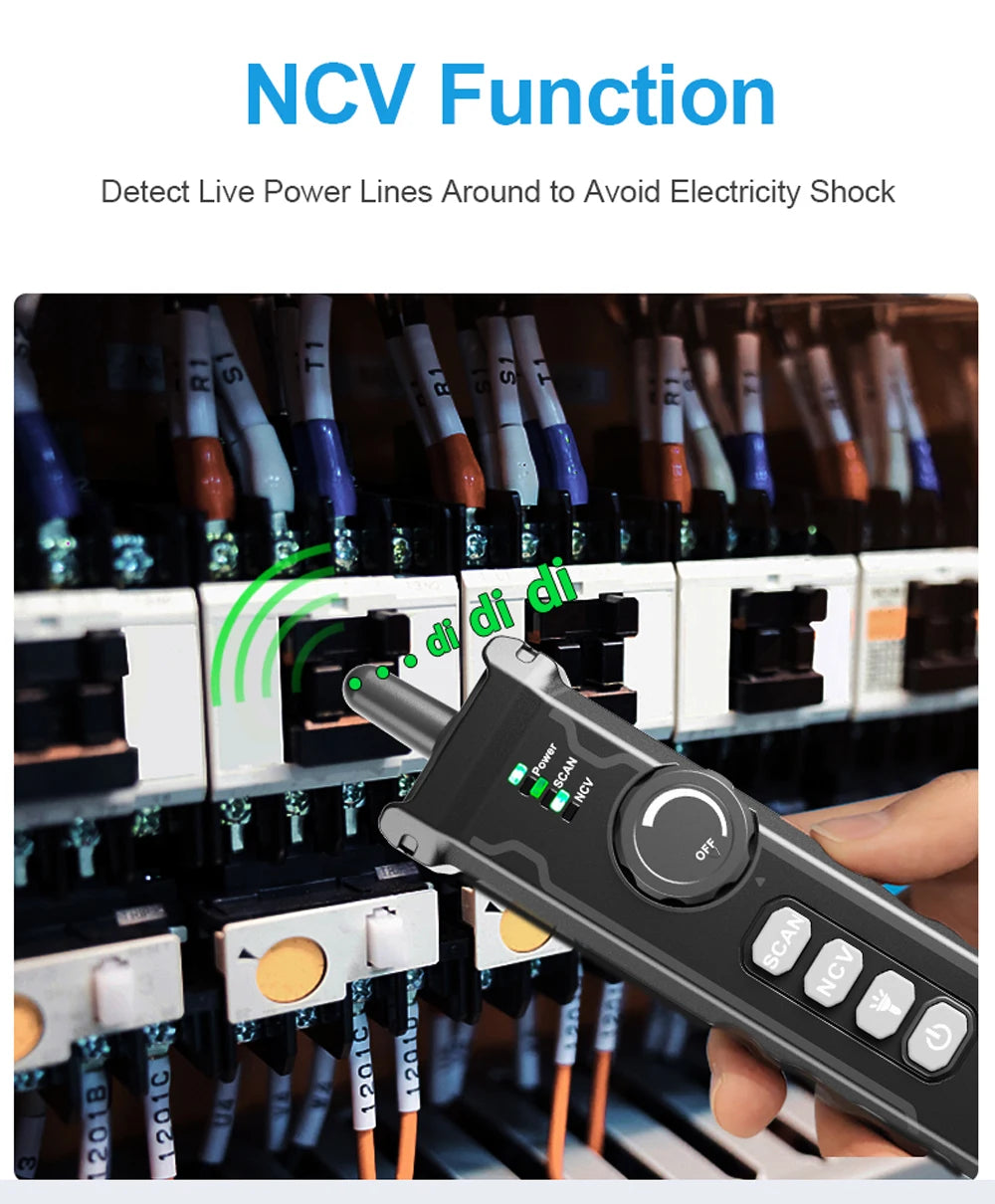 NOYAFA NF-8506 Network Cable Tester Multifunction Cable Tracker Support PING test/IP scan/Poe Measure Length Wiremap Tester