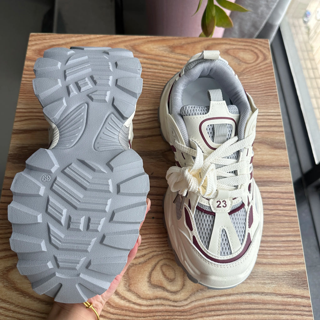 STRONGSHEN Men Running Shoes Ourdoor Jogging Trekking Sneakers Lace Up Mesh Athletic Shoes Comfortable Light Soft Sport Shose