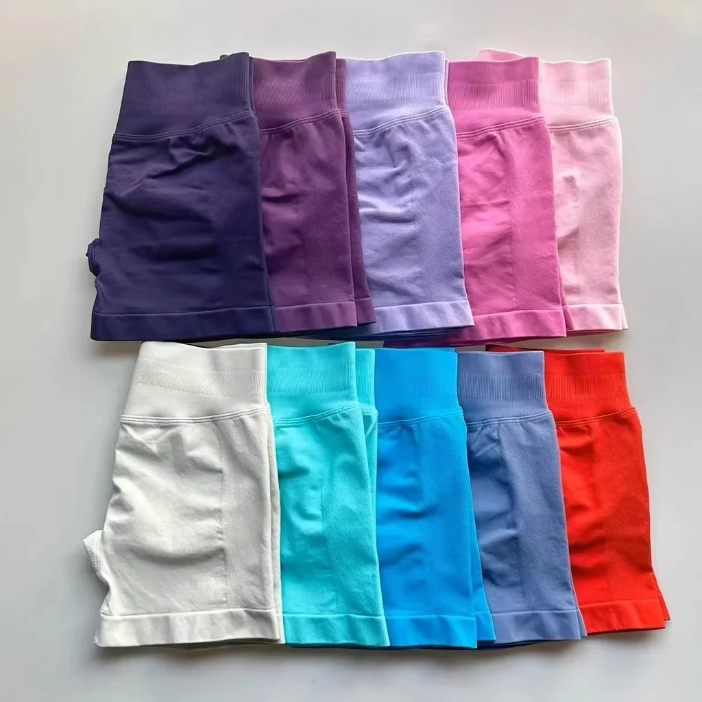Impact Women Shorts - Scrunch Butt Lifting Yoga Workout Shorts High Waisted Tummy Control Seamless Gym Running  Shorts