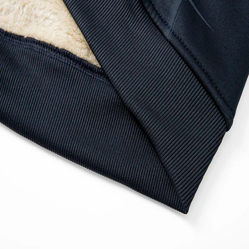 Autumn and Winter New Lamb Fleece Coat Men's Trendy  Print with Thick Fleece Hoodie Jacket Hoodie