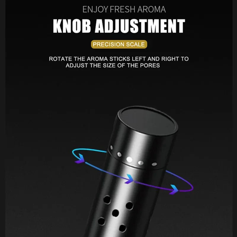 Car Air Freshener Smell in the Car Air Vent Perfume Parfum Flavoring Auto Interior Accessories Air One Clip And 5 PCS  fragran