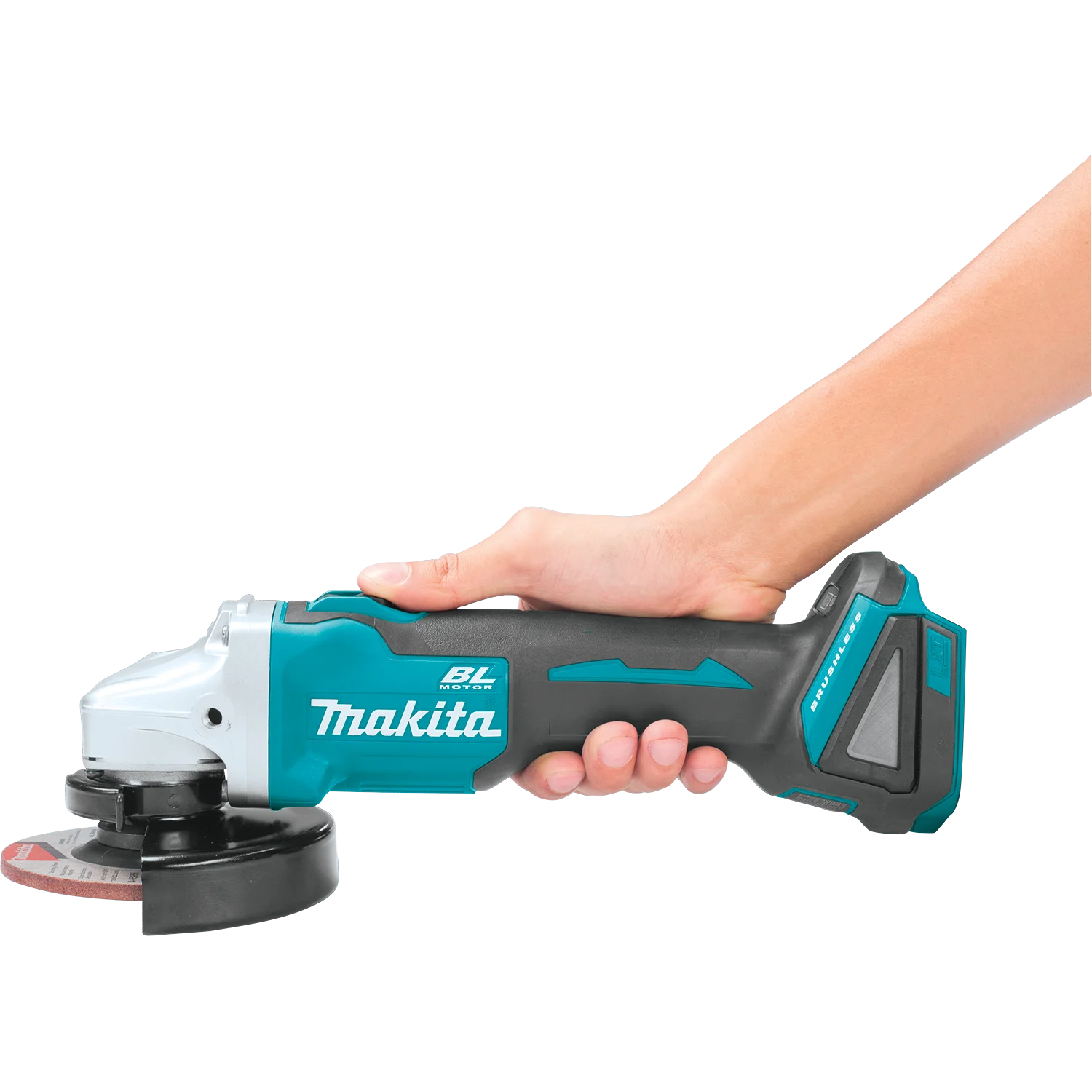 18V  Makita 125 DGA404 Brushless Lithium Electric Angle Grinder Rechargeable Cutting Machine High Power Polishing Machine