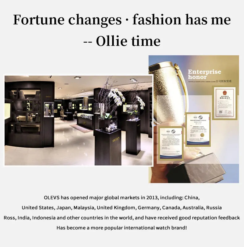 OLEVS Men's Watches 7088 Luxury Trend Fashion Automatic Mechanical Watch for Man Hollow Quartz Movement Complete Calendar Week