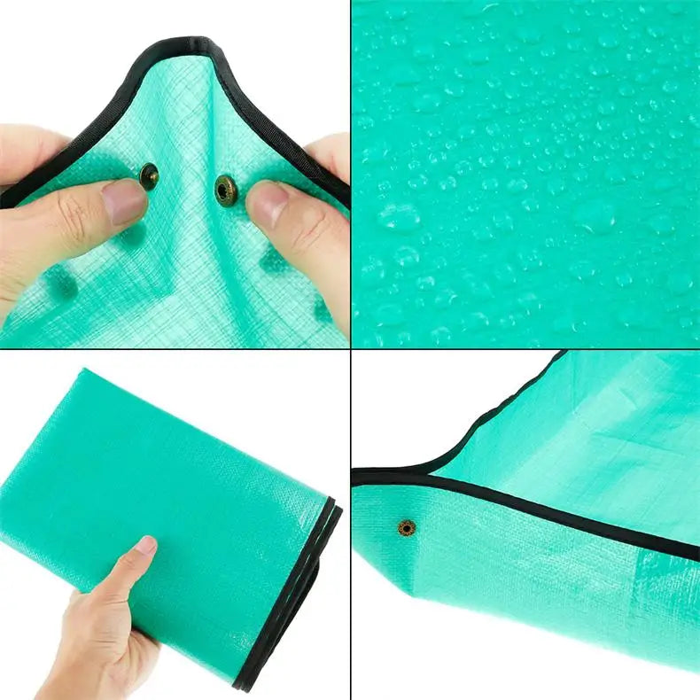 Flower Pots Transplanting Mats Gardening Planting Mat PE Plant Repotting Mat Foldable Waterproof Gardening Potting Pad