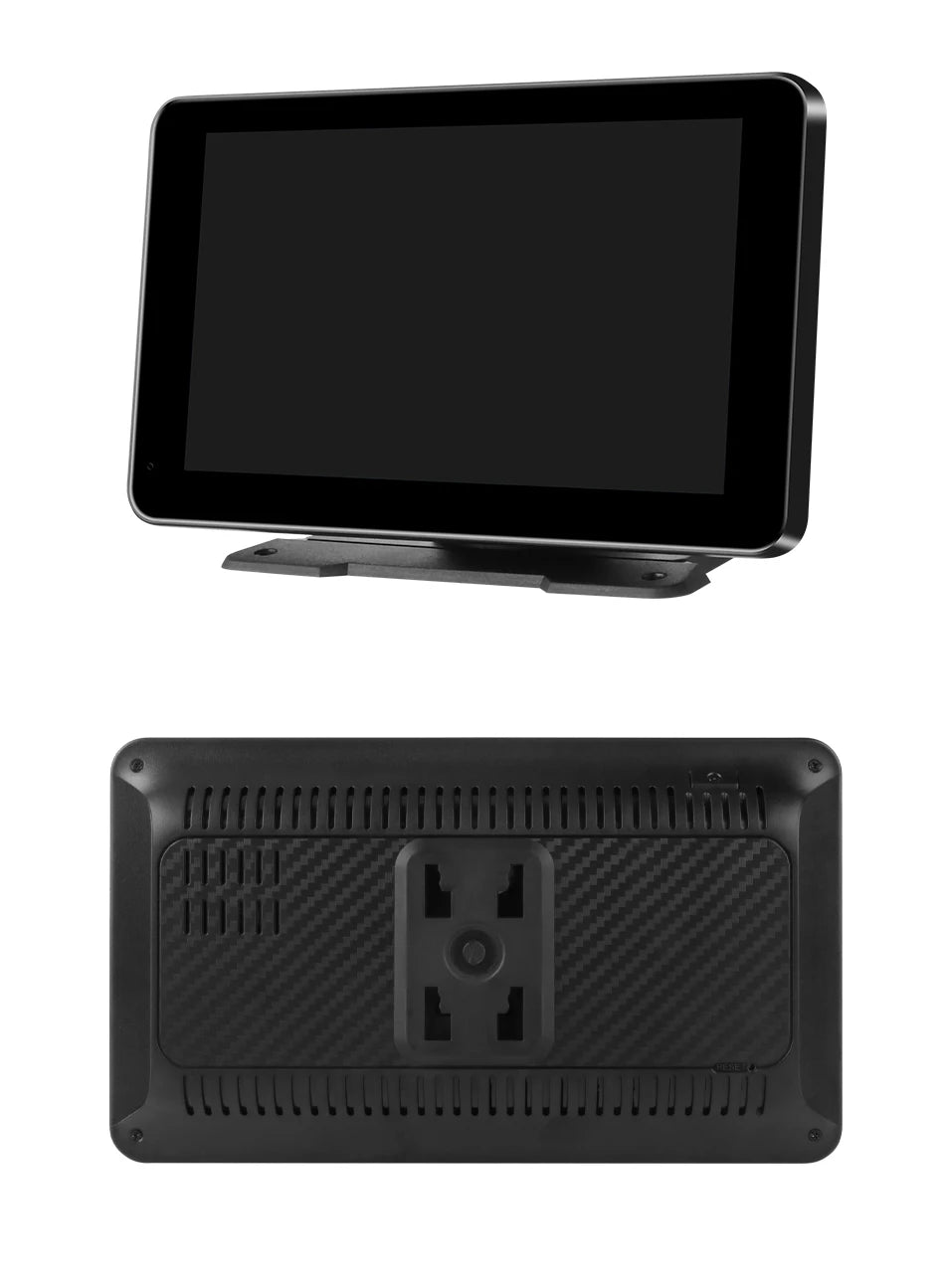 Vtopek 8.1 Inch 2.5K Dash Cam Wireless Carplay Android Auto Car DVR WiFi GPS Navigation Rearview Camera Dashboard Video Recorder