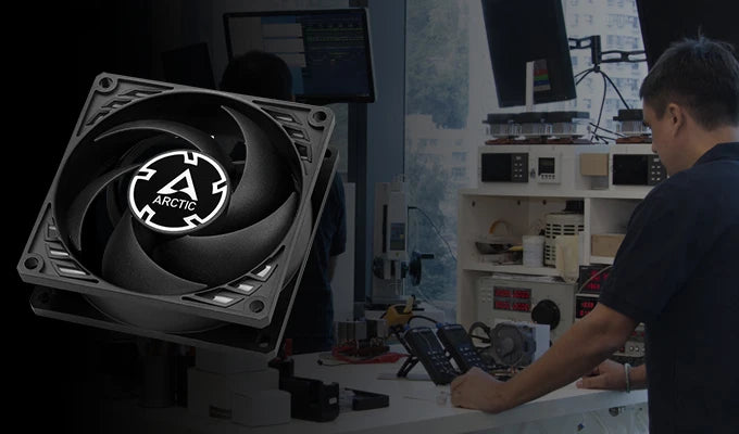 ARCTIC P8 Max High-Performance 80mm Case Fan,PWM Controlled 500–5000 RPM,Optimised for Static Pressure,Fluid Dynamic Bearing