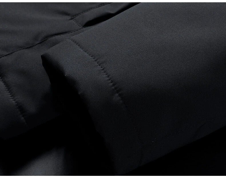 Men 2025 Winter Windproof Warm Thick Fleece Jacket Men Fashion Casual Coat Men Autumn Brand Outwear Outdoor Classic Jacket Men