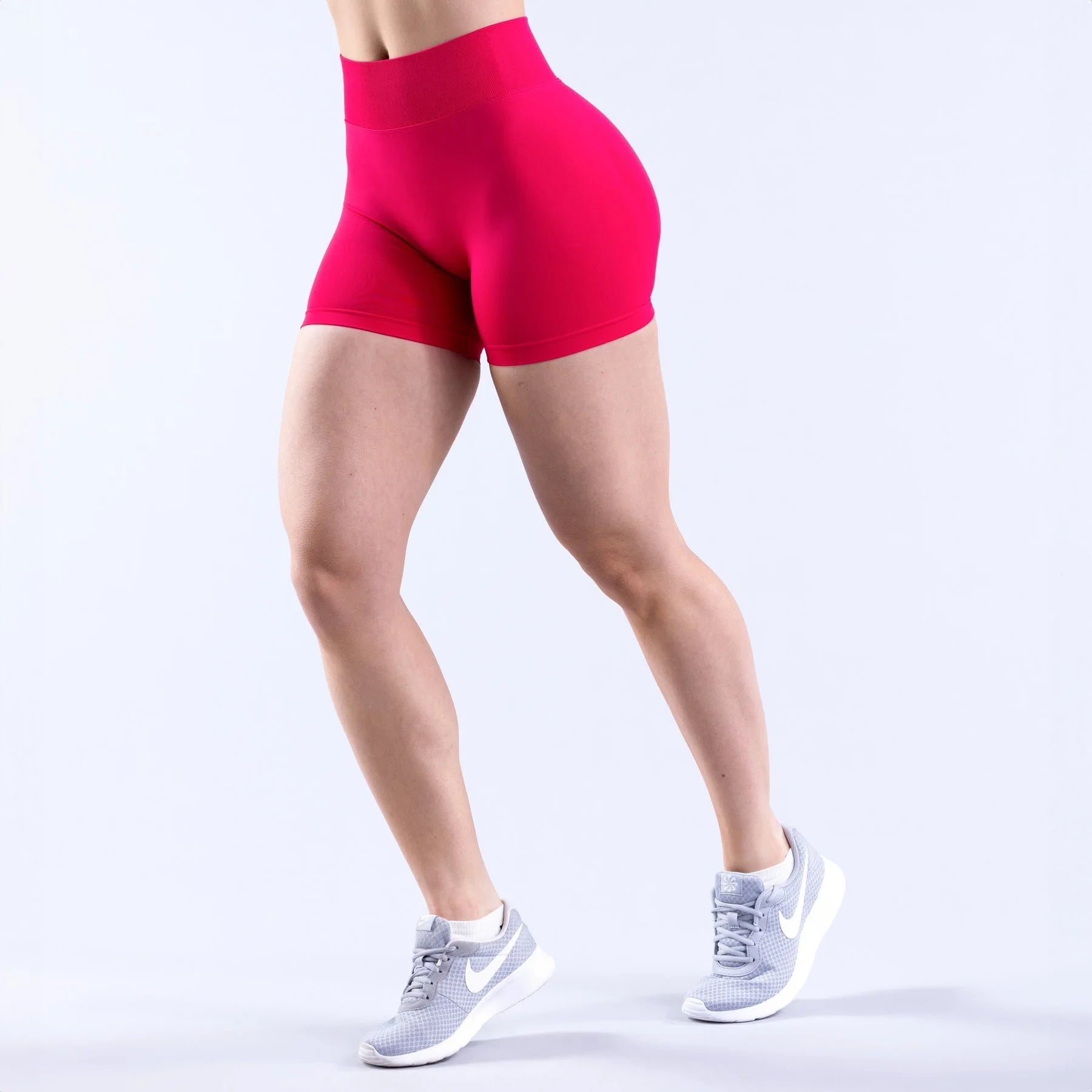 Impact Women Shorts - Scrunch Butt Lifting Yoga Workout Shorts High Waisted Tummy Control Seamless Gym Running  Shorts