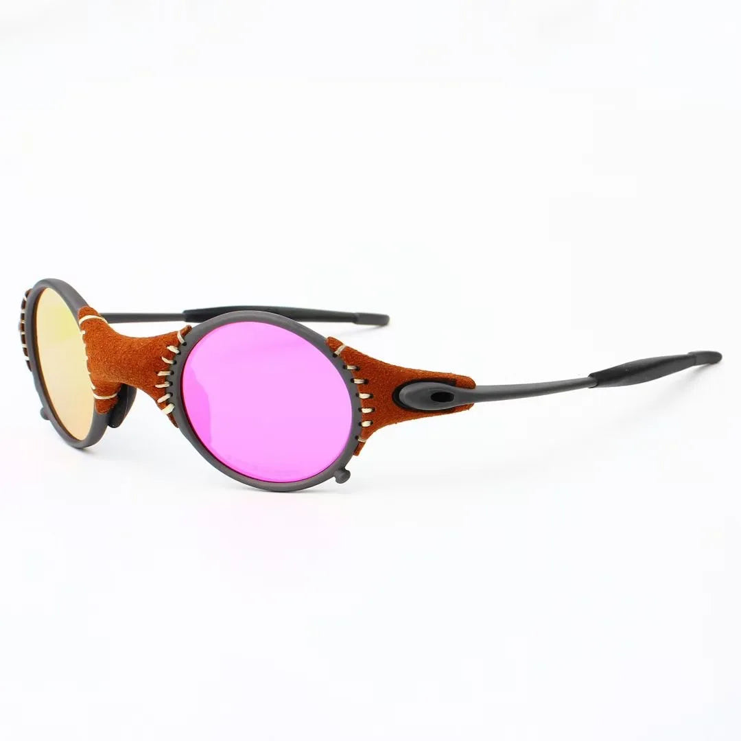 MTB Man Polarized Sunglasses Cycling Glasses UV400 Fishing Sunglasses Metal Bicycle Goggles Cycling Eyewear Riding Glasses E5-3