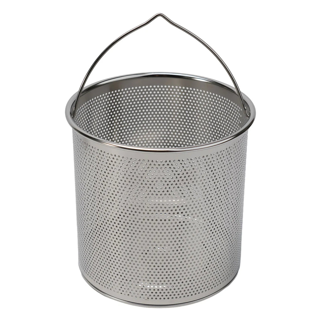 1Pc Silver Stainless Steel Frying Pot With Basket Multipurpose Deep Frying Pot Milk Pot Soup Pot Kitchen Supplies Cooker