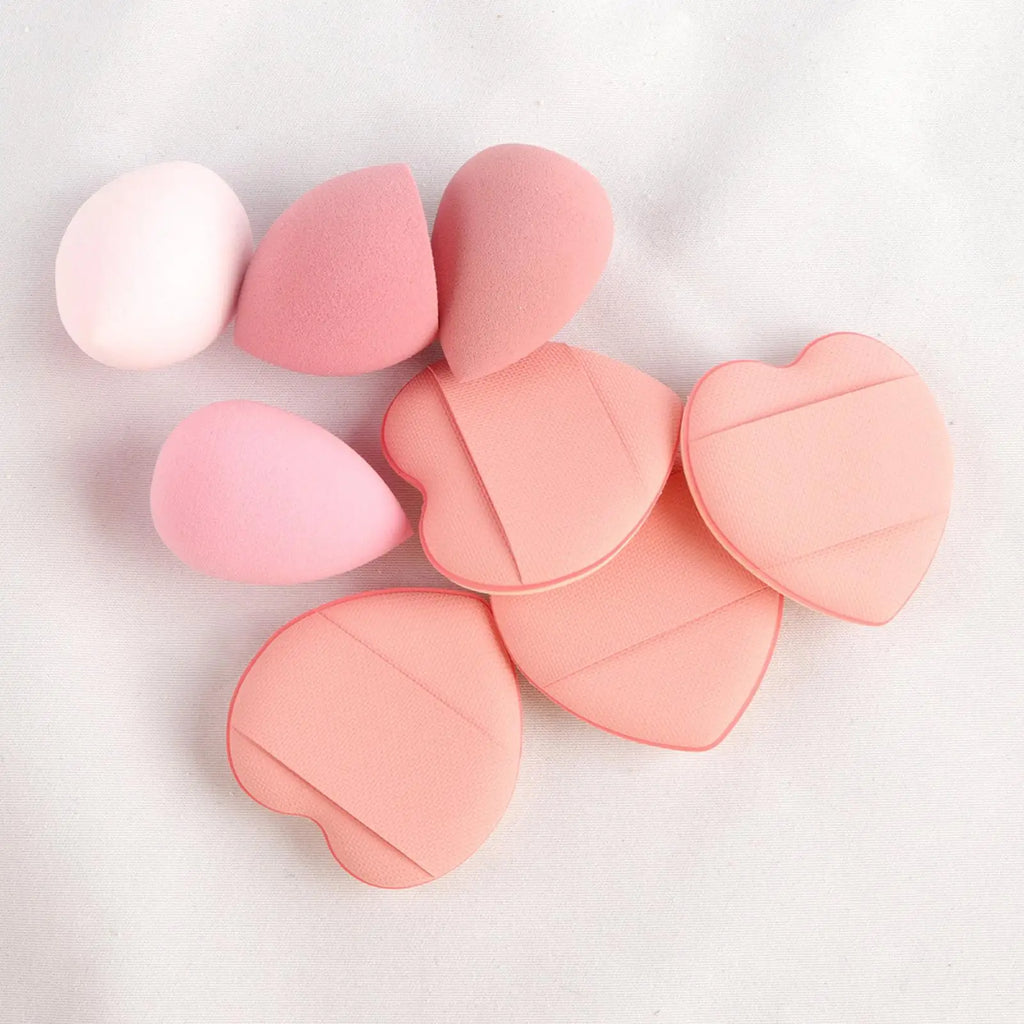 Makeup Tools Kit 46Pcs Foundation Makeup Brush Set Professional Makeup Sponge Removal Puff Cleaning Bowl Makeup Brush Set