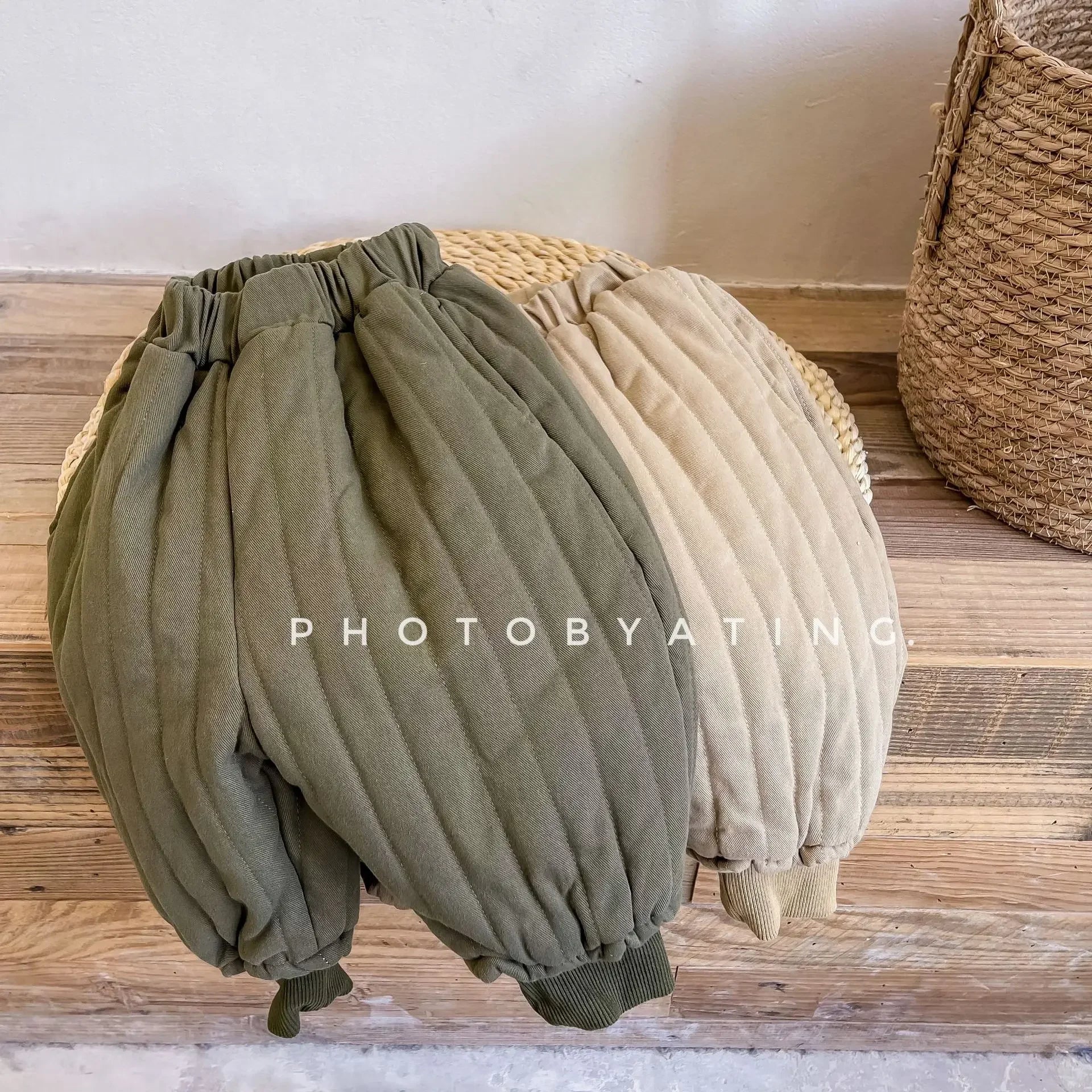 Children's Clothing From 2 To 7 Years Winter Kids Warm Cotton-Padded Trousers Baby Girls Thick Pants Toddler Boys Wear Clothes