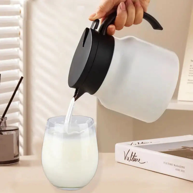 Insulated Pot Stainless Steel Tea Separation Thermos Pot Multifunction Kettle 800-1000ML Portable Handle Pot Insulated Pot