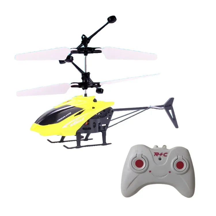 Remote Control Safe Fall-resistant Mini Helicopters Toys Rechargeable RC Helicopters Drone Toys Children's Gifts