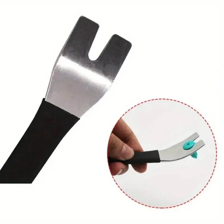1pc Car Installation Tool For Dismantling Navigation, Sound Insulation, Instrument Panel Foot Pad Trims, Prying Door Panel Drive