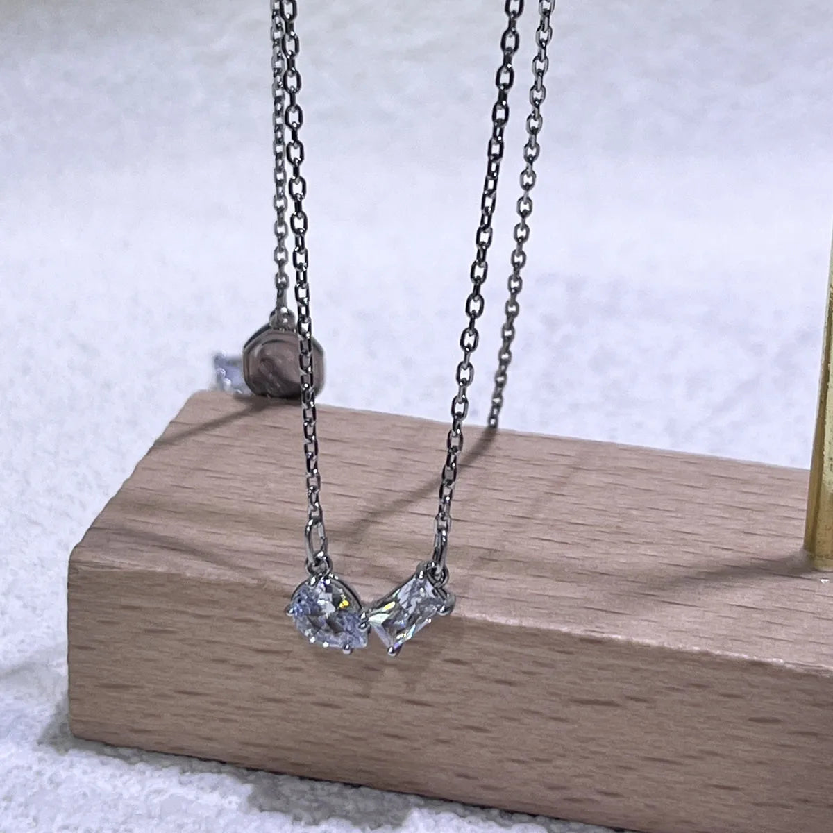 Necklace Earring Bracelet Ring Mes Luxury Crystal Original Colored Crystal High Quality Jewelry Christmas Gift for Women Wedding