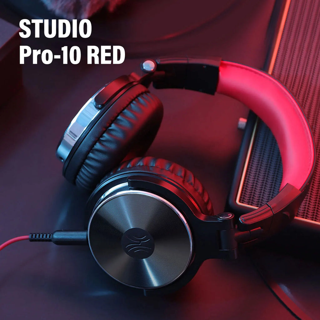 Oneodio Professional DJ Headphones Over Ear Studio Monitor Headset With Microphone HIFI Wired Bass Gaming Headset For Phone