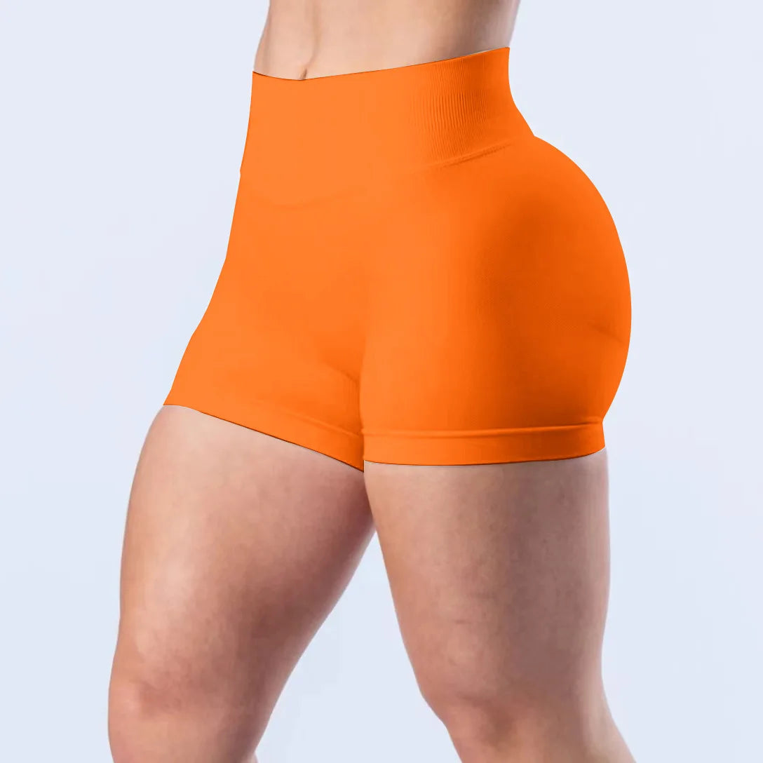 Impact Women Shorts - Scrunch Butt Lifting Yoga Workout Shorts High Waisted Tummy Control Seamless Gym Running  Shorts