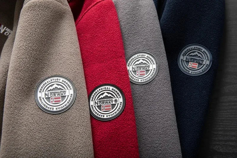 Windproof Fleece Padded Jacket for Men, Anti-Freezing, Warm Coat, Polar Cold, Large Size, Leisure, Fashion, Fall, Winter, New,