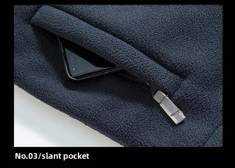 High Quality Thickened Fleece Lined Hat Jacket Embroidered Cotton Jacket Warmth Retention Outerwear for Men Summer Thin