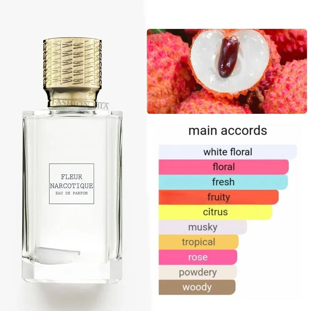 Luxury Brand 100ml Perfume Women Men's Body Sprays Charming Floral  And Fruity Scent Long Lasting Fragrance Pheromone Cologne