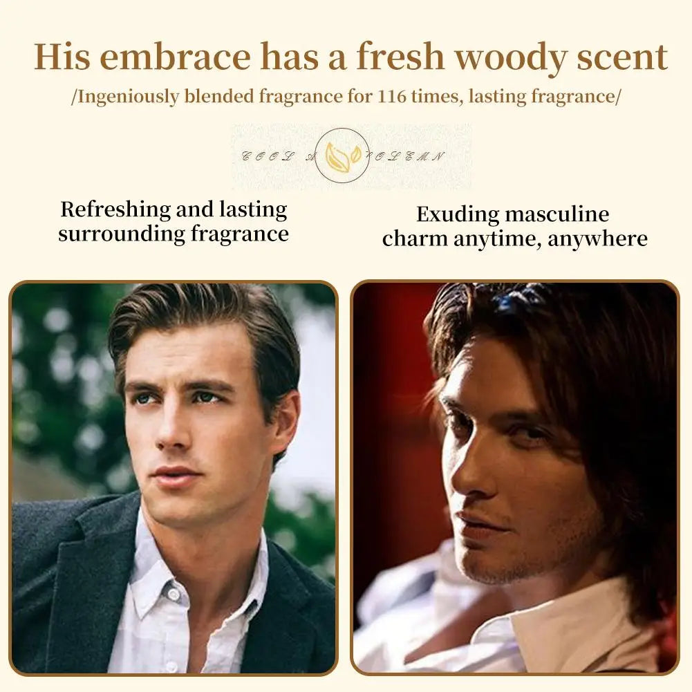 Golden Millionaire Luxury Perfume For Men Long-Lasting Woody Leather Fragrance Aromatic & Charming Masculine Scent Eau De Parfum