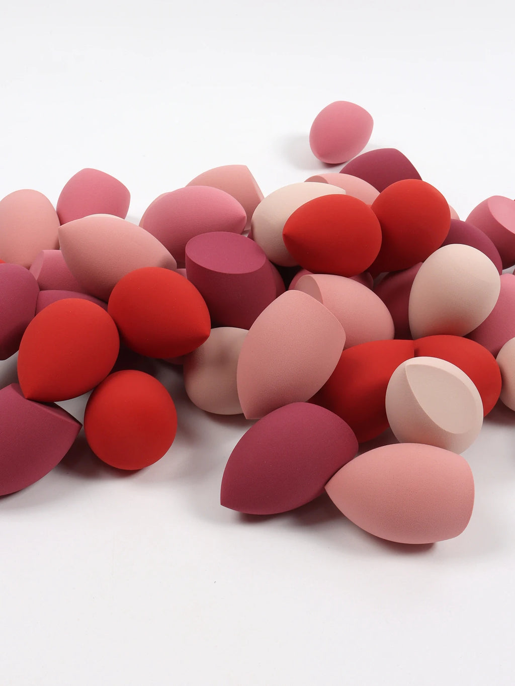 25 Beauty Eggs (Makeup Sponges), Foundation Make-Up Mixed Beauty Sponges, Liquid, Cream and Powder Flawless, Multi-Color Makeup