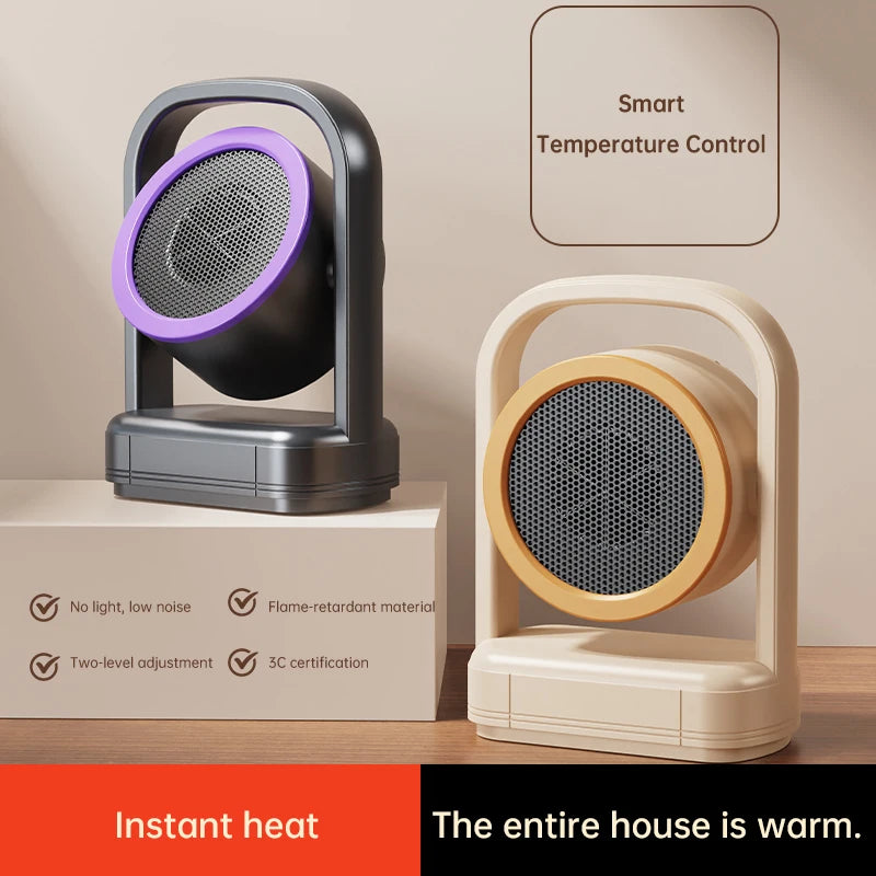 Desktop Heater Electric Heater Hot Air Blower Portable Heater Mini Energy Saving for Office Room Dormitory Home Appliance Warmer