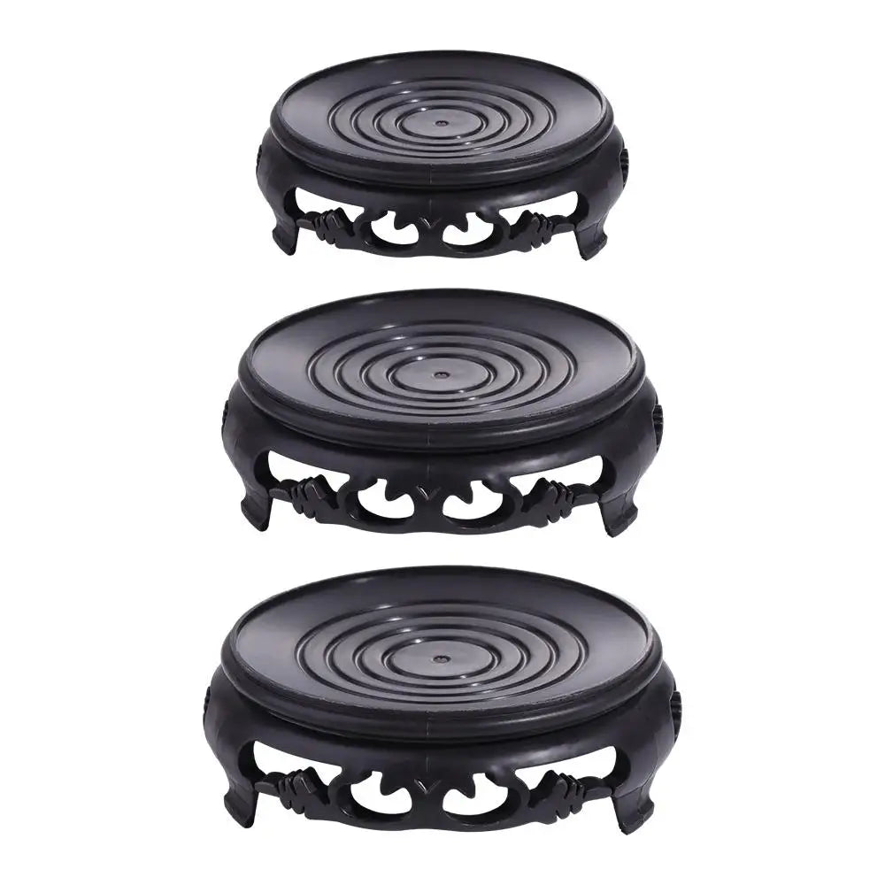 Plastic Flowerpot Base Round Thickened Flowerpot Tray Resistant To Corrosion Not Easily Deformed Flowerpot Mat Patio