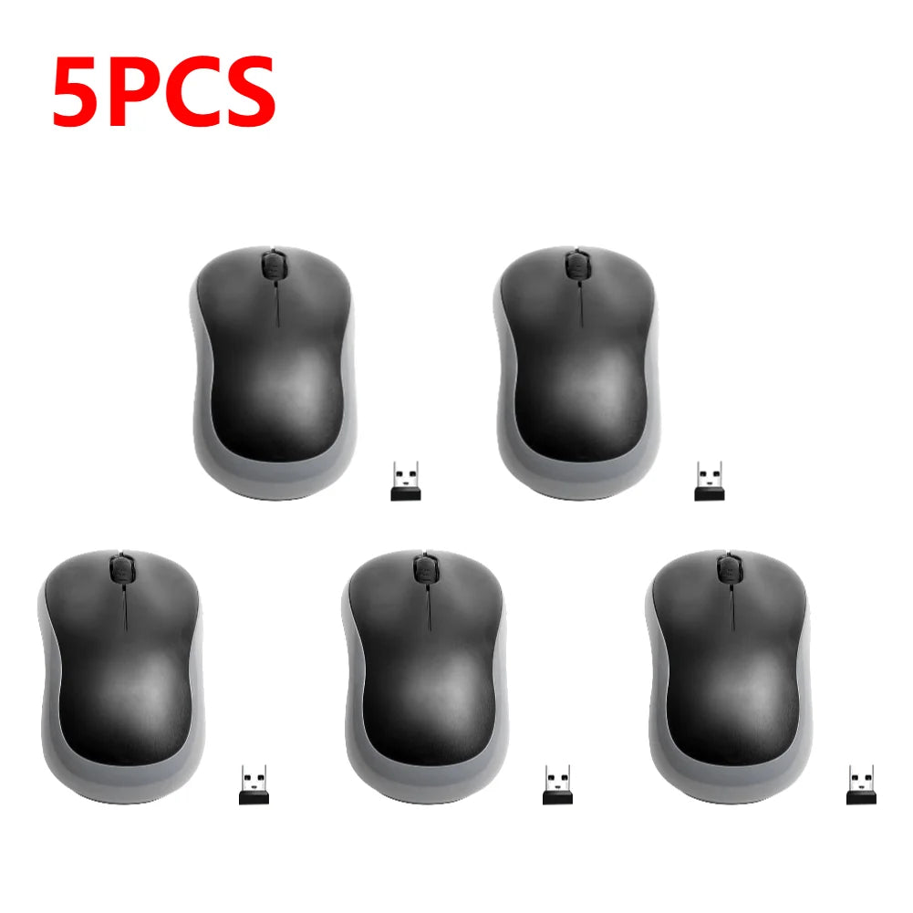 5/10pcs M185 2.4 GHz Wireless Mouse 1000DPI 3 Buttons Optical Mice Silent Gaming Optical Navigation Mice