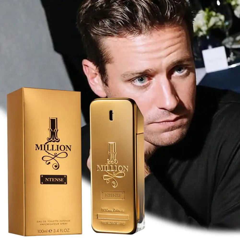 1 million Perfume Man Gold One Million Men's Cologne Luxury Woody Fragrance Eau De Toilette Long Lasting Premium Perfume 100ml