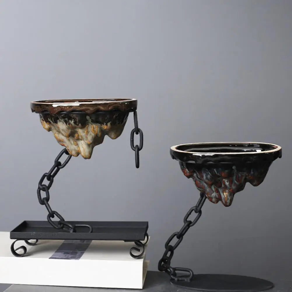 Bonsai Planter Creative Bamboo Resin Fashion Pot Ceramics Pot Garden Supplies Succulent Planter Pot Succulent Planter Pot