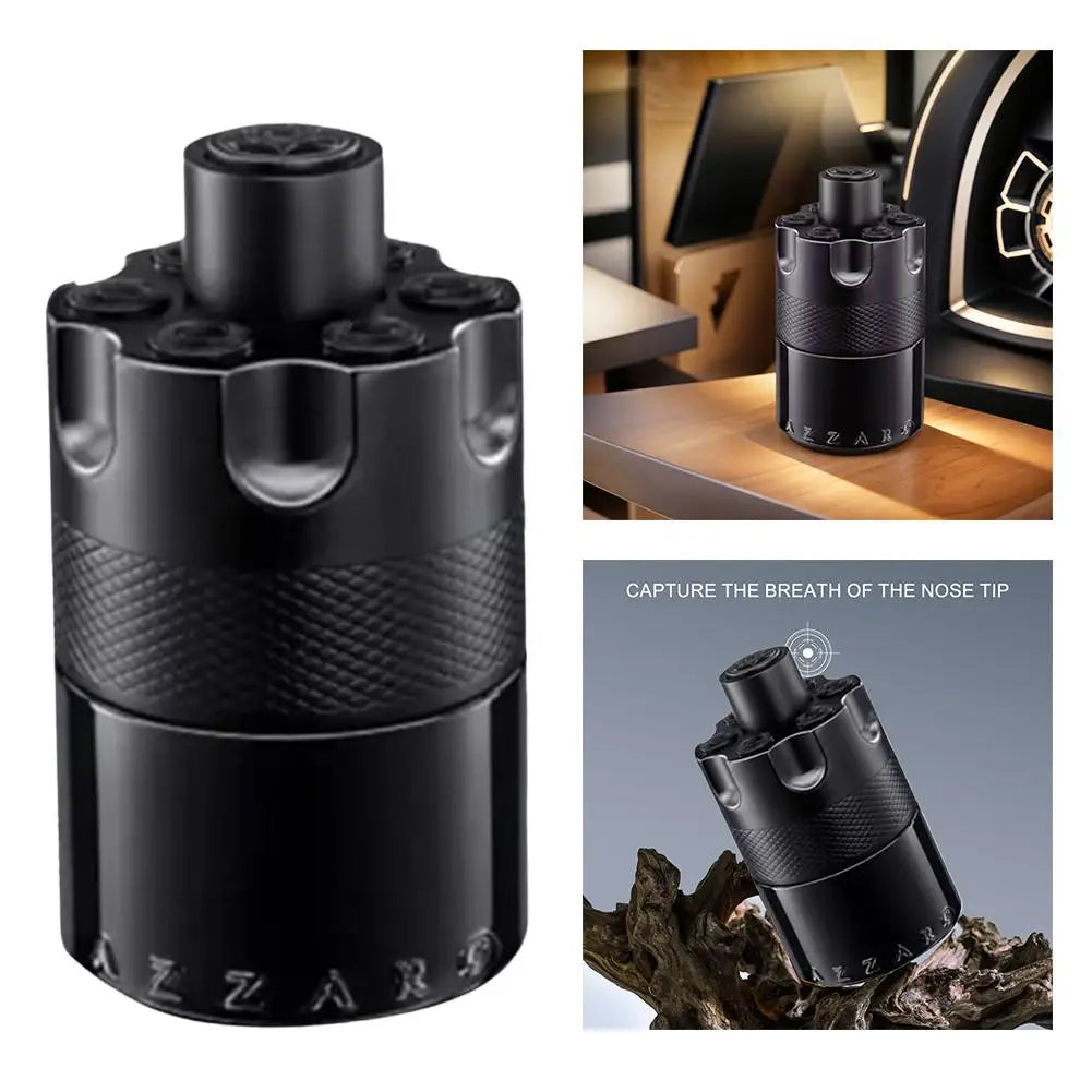 100ML Man Perfumes For Azzaro The Most Wanted Parfume Charm Eau De Parfum Lasting Intense Spicy Woody Seductive Fragrance Date