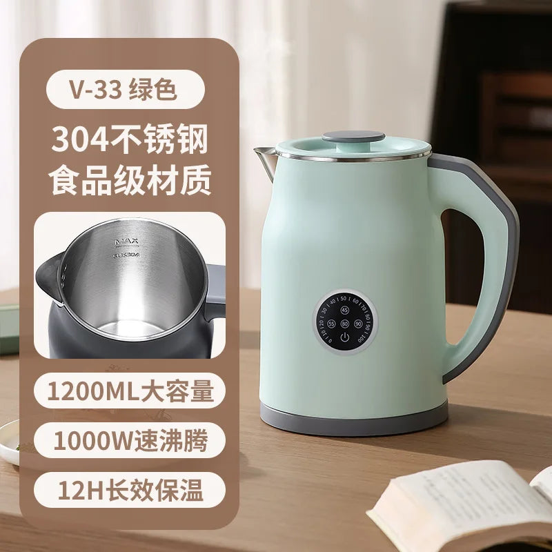 110V/220V Electric Kettle Smart Home Appliance for USA Japan Canada with Keep Warm Function AB
