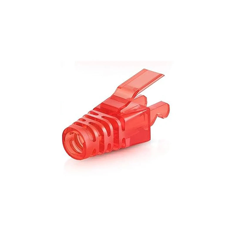 Linkwylan RJ45 Cat6 Pass Through Connectors Assorted Colors EZ to Crimp Modular Plug for Solid or Stranded UTP Network Cable