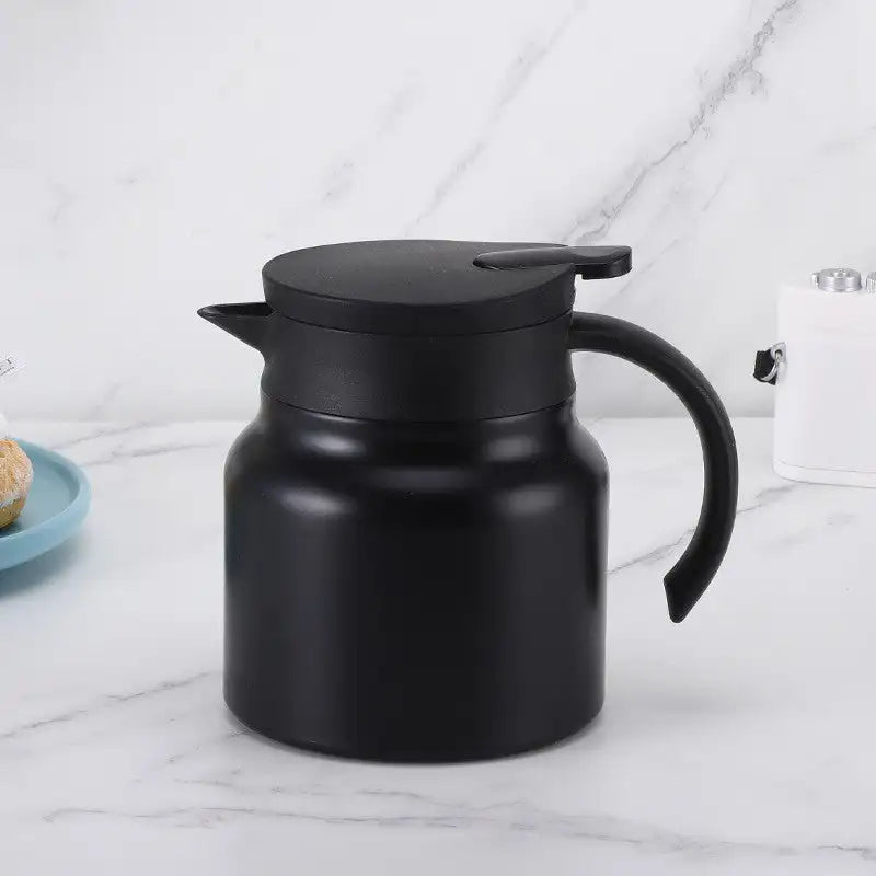 Insulated Pot Stainless Steel Tea Separation Thermos Pot Multifunction Kettle 800-1000ML Portable Handle Pot Insulated Pot