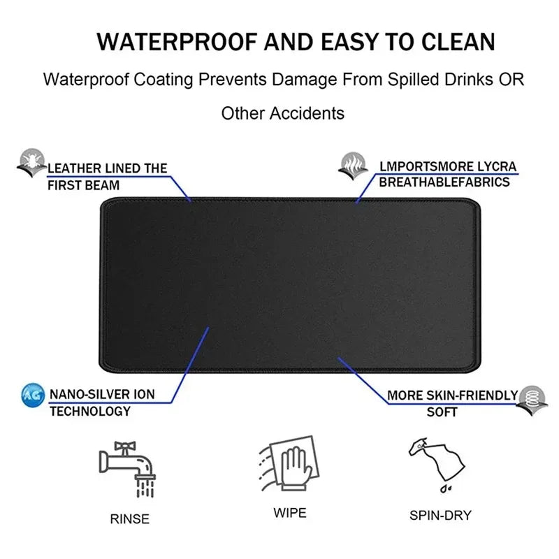 New Arrivals Silver Wolf Honkai Star Rail Mousepad Large Gaming Mouse Pad LockEdge Thickened Computer Keyboard Table Desk Mat